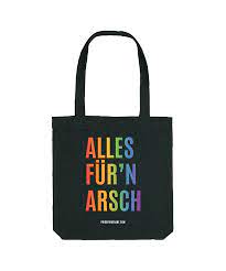 Er sollte für den rest seines lebens in einen beutel scheißen. Stoffbeutel Alles Fur N Arsch Easymerchandising Shop