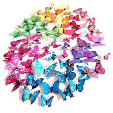 Thousands of crafts to make for babies. Imbry 72 Pcs 3d Colorful Removable Butterfly Wall Stickers Diy Art Decor Crafts For Home Diy Baby Room Party And Birthday Decoration Buy Online In Belize At Belize Desertcart Com Productid 47986796