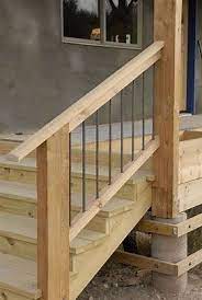 Image Result For Painted Rebar Stair Railing Outdoor Stair Railing Railings Outdoor Deck Stair Railing