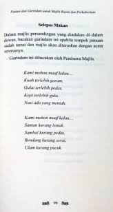 Semoga perkongsian ini mendapat manfaat. Pantun Gurindam Untuk Majlis Rasmi Dan Perkahwinan