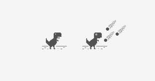 Chrome Lonely T Rex Cross Stitch Funny Rex Pixel Art