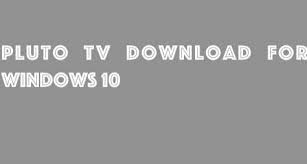 Follow the instructions on screen to install pluto tv on windows pc. Pluto Tv Download For Windows 10 Techcheater