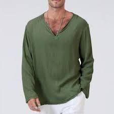 Casual V Neck Solid Loose T Shirt Maxgonia Casual Shirts For Men Mens Shirts Long Sleeve Tshirt Men