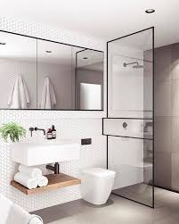 In fact, they are one of many simple bathroom ideas that mimic premium bathroom wallpaper decor. 30 Elegant Examples Of Modern Bathroom Design For 2018 Minimalist Bathroom Modern Bathroom Design Bathroom Design