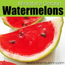 With a good warmer you can put your students into english mode; Mini Jello Watermelons Mama Jenn
