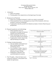 Add your company logo and create your own business card design. Pdf Conceptual Paper Outline