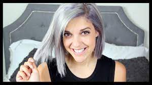 Take this test to get a curated suggestion! Dying My Hair Silver Grey Catrific Youtube