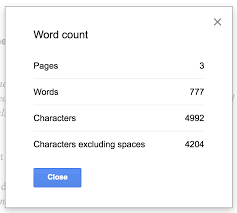 This nifty little feature keeps count of the words in your document and presents the information to google docs on desktop offers both a menu item and a keyboard shortcut to let you see the word count. How To See Word Count In Google Docs Faq