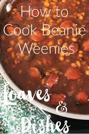 This Recipe For How To Cook Beanie Weenies Is A Classic Using Molasses Spices And All The Best Ingredients The Franks Recipes Beanie Weenies Cooking Recipes