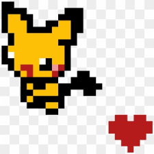Pichu Small Pixel Art Grid Hd Png Download 1184x1184 2272433 Pngfind Pikachu is an electric type pokémon introduced in generation 1.