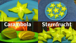 Die sternfrucht zeichnet sich durch ihre saftige konsistenz aus und wirkt vor allem im sommer sehr erfrischend. Sternfrucht Averroha Carambola Test Essen Youtube