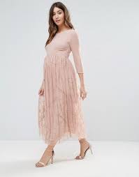 Asos Pink Maternity Wedding Guest Dress Dresses For Pregnant Women Maternity Wedding Outfits Maternity Dress Outfits