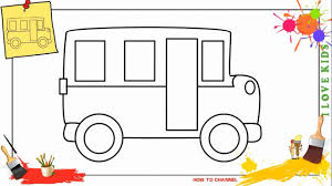 It's very important to store service configuration in the environment. How To Draw A Shoool Bus Easy Step By Step For Kids Beginners Children