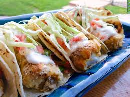 Air Fryer Fish Tacos 90 10 Nutrition Recipe Air Fryer Fish Fish Tacos Baja Fish Tacos