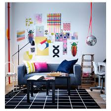 Pair traditional ceramics with bold graphic lines for a. Svallerup Rug Flatwoven In Outdoor Black White Ikea