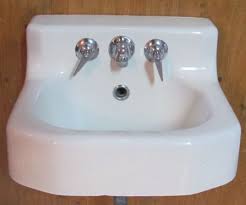 1955 vintage kohler wall hung cast iron