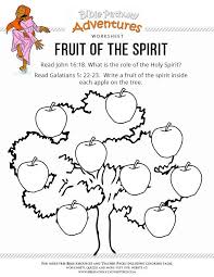 Fruit Of The Spirit Bible Worksheets Fruit Of The Spirit Bible Activities For Kids