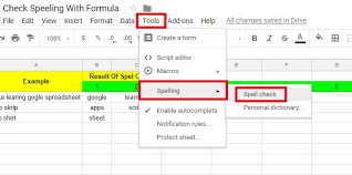 Do you have an egg in there which could allow me to get rid of this. Spell Check With Formula Or Apps Script Web Applications Stack Exchange