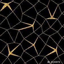 Black and white calligraphy stripes. Geometric Black And Gold 700x700 Wallpaper Teahub Io