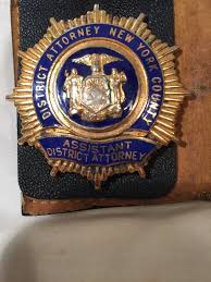 New York County Assistant District Attorney Badge New York County Assistant District Attorney Districts
