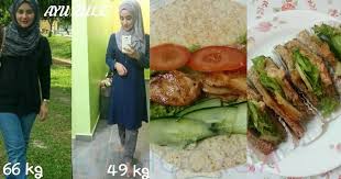 Semua orang akan mengatakan nak jadi sihat. Turun 16 Kg Dalan Masa 7 Bulan Wanita Ini Kongsi Menu Diet Sihat Halal Kashoorga