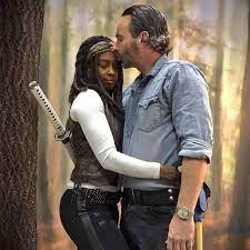 Cosplayoftheday Rick Michonne Katanachick25 Trickgrimes Gogocosplay The Walking Dead Walking Dead Scenes The Walking Dead Tv