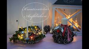 Zwei Weihnachtsdeko Ideen Mit Der Stacheldrahtpflanze Schneller Adventskranz Und Zapfen Gesteck Youtube Weihnachtsdeko Ideen Adventskranz Weihnachtsdeko