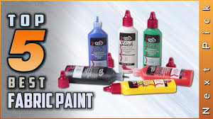 Best to use paints specifically for crafts because you don't want your garment to become all stiff. Top 5 Best Fabric Paints Review In 2021 Youtube