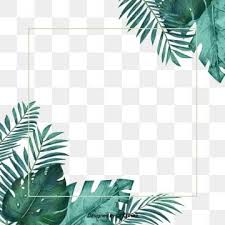 Grune Tropische Pflanzenpalmenblattgrenze Rand Clipart Palmblatt Botanik Png Und Psd Datei Zum Kostenlosen Download Tropical Frames Logo Design Free Templates Clip Art Borders