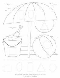 free summer cut and glue worksheets easy peasy learners