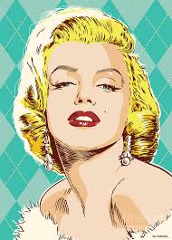 One can barely separate andy warhol's pop art style with the face of marilyn monroe.for decades, she has been an icon that has remained alive through the power of art and warhol's signature pop art style. Marilyn Monroe Pop Art Digital Art By Jim Zahniser