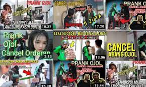 Prank #ojol #bacol #full nii biar dapet semua prank ojol full cok, pokok nya subrekek dulu biar kita gas ken, grup wa liat dikomen cok. Kasus Youtuber Prank Ojol Viral Ini Aturan Youtube Yang Seharusnya Ditaati Cermati Com