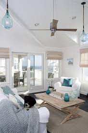 Maybe you would like to learn more about one of these? Coastal Living Room With Small Accent Decor Pieces Beach House Living Room Coastal Living Rooms Coastal Decorating Living Room