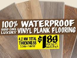 Waterproof Vinyl Tile Flooring Ollie S Bargain Outlet In 2020 Vinyl Tile Waterproof Vinyl Vinyl Tile Flooring