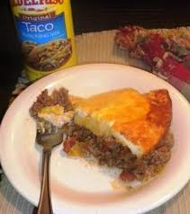 Bisquick Impossible Taco Pie Impossible Taco Pie Recipe Recipe Recipes Bisquick Recipes Taco Pie Recipes
