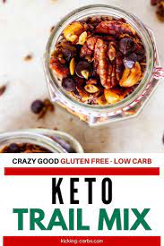 Keto Trail Mix Low Carb Gluten Free Kicking Carbs Recipe Low Carb Recipes Dessert Recipes Low Carb Recipes Snacks