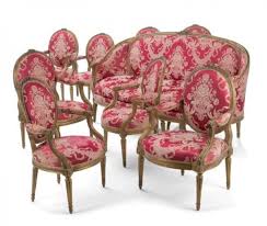 Important Salon D Epoque Louis Xvi Par I B Fromageav Comprenant 1 Canape Tapis Anciens Mobilier Objets D Art A Piguet Hot Mobilier Canape Objet D Art