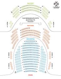 performing arts center chart images online