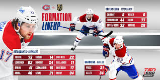 Offiziell le club de hockey canadien). Canadiens Montreal On Twitter La Formation De Ce Soir Tonight S Lineup Gohabsgo Tsn690