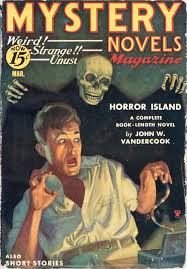 Movie reviews by reviewer type. Horror Island Pulp Fiction Detective Novels Novels