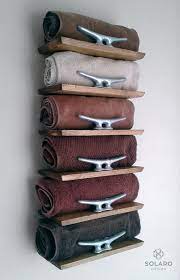 Check spelling or type a new query. Rustic Nautical Towel Rack 6 Shelves Nautical Towel Diy Towels Beach House Decor