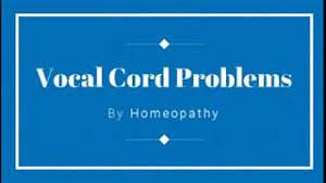 Vocal Cord Paralysis By Homeopathy Treatment Youtube