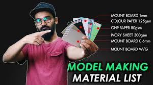 Use setcard to present themselves. Model Making Materials List Tips And Tricks Sam E Studio Youtube
