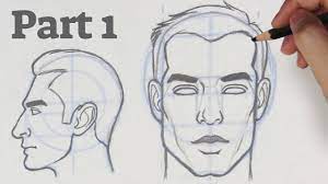 Drawing the head the tilt of the head is equally crucial to achieving attitude in your portrait drawings. How To Draw A Face From Any Angle Part 1 Front Side View Youtube