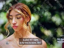 What do you all think of the way she is being? #90dayfiance  #90daytheotherway #kristys90daydrama