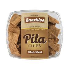 Roll out about a third of the dough to a thickness of about an 1/8th of an inch, the thinner the. Snackios 100 Baked Thin Crispy Handmade Pita Chips