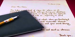 How do you write a thank you note? How To Write Teacher Appreciation Letter Assignment Point