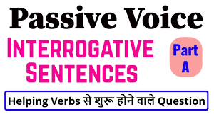 Mary might have been waiting outside for you. Passive Voice Of Interrogative Sentence Voice In Hindi Part 1 English Grammar In Hindi Youtube