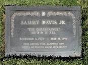 Sammy Davis Jr. | Famous graves, Famous tombstones, Grave memorials