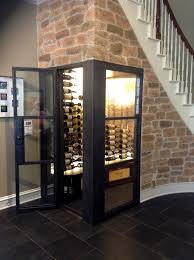 See more under stair wine cellar projects: Awesome Transformation Of A Tiny Closet Under The Stairs Into A Contemporary Home Wine Cellar In Miami Custom Wine Cellars Miami